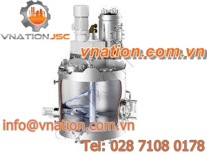 vacuum dryer / mixer / reactor / for pharmaceutical industry