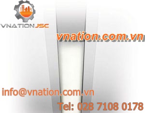 flush-mounted lighting fixture / fluorescent tube / waterproof