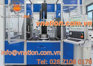vertical turning machine / lens
