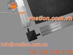 pressure-sensitive safety mat / plastic / bubble