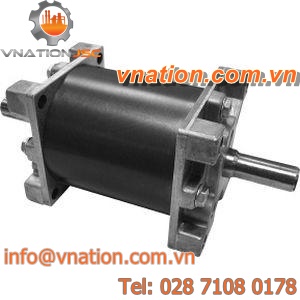 rotary actuator / pneumatic / double-acting / rotary vane