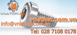 Torx screw / pan head / self-tapping / clamping