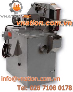 belt sander / with vacuum base