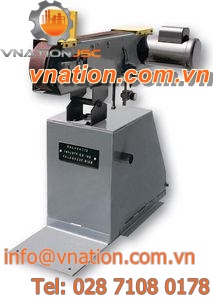belt grinding machine / manual / for metal