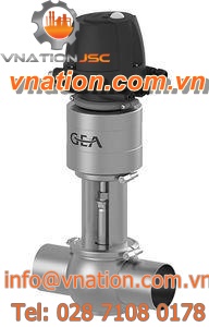 butterfly valve / shut-off / hygienic