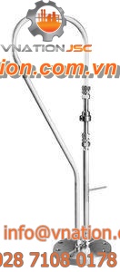 gas filter / flange / inertia / for aerosol sampling