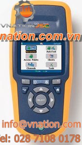 analyzer / communication network / power / portable / wireless