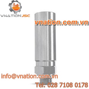 direct-acting pressure relief valve / spring / stainless steel