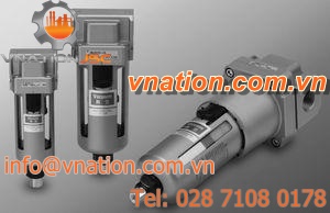 air separator and drain / water / for vacuum pumps