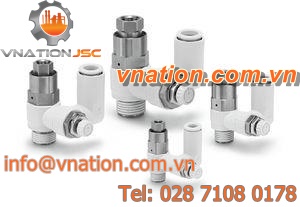 pilot-operated check valve / speed control