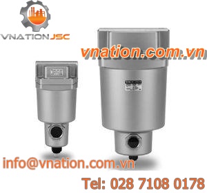air separator / for compressed air / for water / for compressors