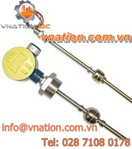 magnetic float level switch / for liquids / threaded / multi-point