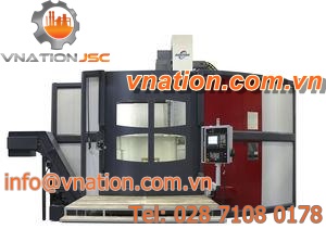 CNC lathe / vertical / 2-axis / ram