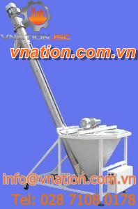 screw feeder / motorized / for presses