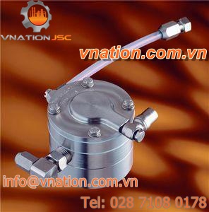 diaphragm valve / pressure-control / stainless steel