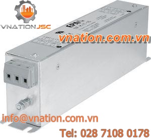 low-pass electronic filter / passive / low leakage current / compact