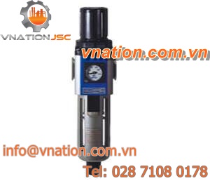 air filter / compressed air / adjustable / pressure