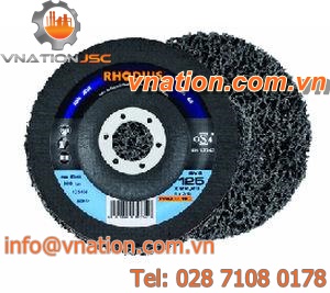 rust removal abrasive disc / for metal / non-woven