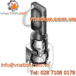key lock switch / single-pole / electromechanical / subminiature