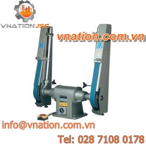 polishing grinding machine / belt / manual / for metal