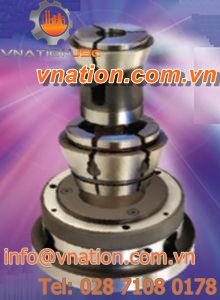 machining chuck / manual / clamp / 3-jaw