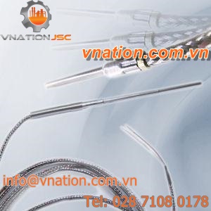Pt100 temperature probe / with thermocouple output