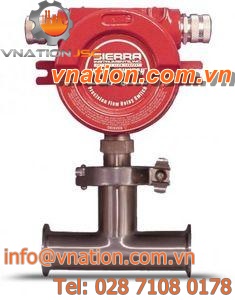 thermal flow switch / for liquids / in-line / sanitary