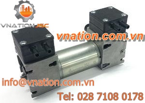 diaphragm vacuum pump / lubricated / dual-stage / high-performance