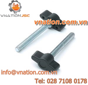 threaded stud / steel / T