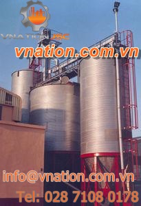 cone-bottom silo