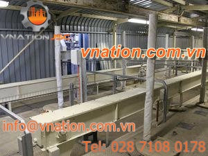 chain conveyor / for the food industry / drag / horizontal