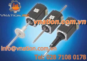 linear actuator / stepper / compact / double