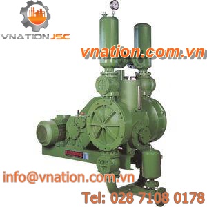 piston pump / diaphragm / for abrasive fluids / for corrosive fluids