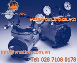 piston vacuum pump / lubricated / high / industrial