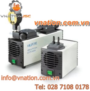diaphragm vacuum pump / lubricated / single-stage / for laboratory