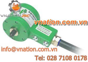 incremental rotary encoder / solid-shaft / heavy-duty