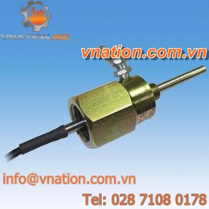 thermistor temperature sensor / screw-in / for bearings