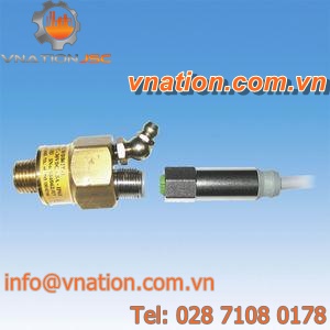 NTC temperature sensor / screw-in / for bearings