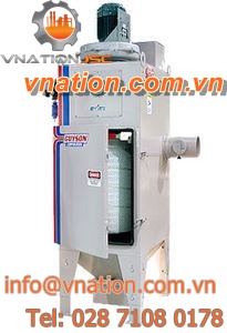 cartridge dust collector / pulse-jet backflow / for air blasting