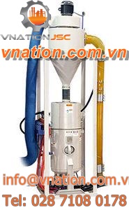 cyclone separator / air / for pneumatic conveying