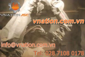 articulated robot / 3-axis / surface treatment / handling