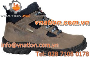 leather safety boot / nylon