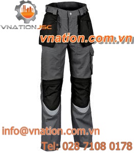 work pant / polyester / cotton