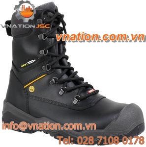 cold weather safety boot / anti-perforation / waterproof / leather