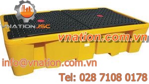 cubitainer containment bund / polyethylene / rigid