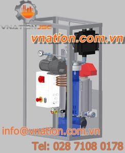 liquid ring pump vacuum unit / lubricated / industrial / waterproof