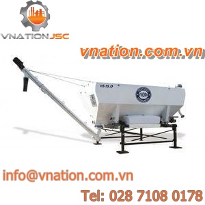 weighing silo / horizontal / for cement / granulates