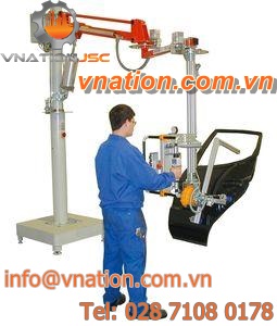 pneumatic manipulator arm / with gripping tool / balanced