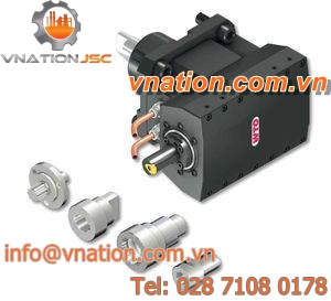 spline driven broaching unit / for keyways