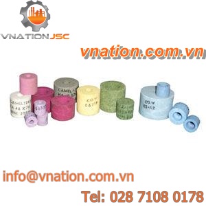 cylindrical grinding wheel / vitrified bonded superabrasive / for internal grinding / abrasive